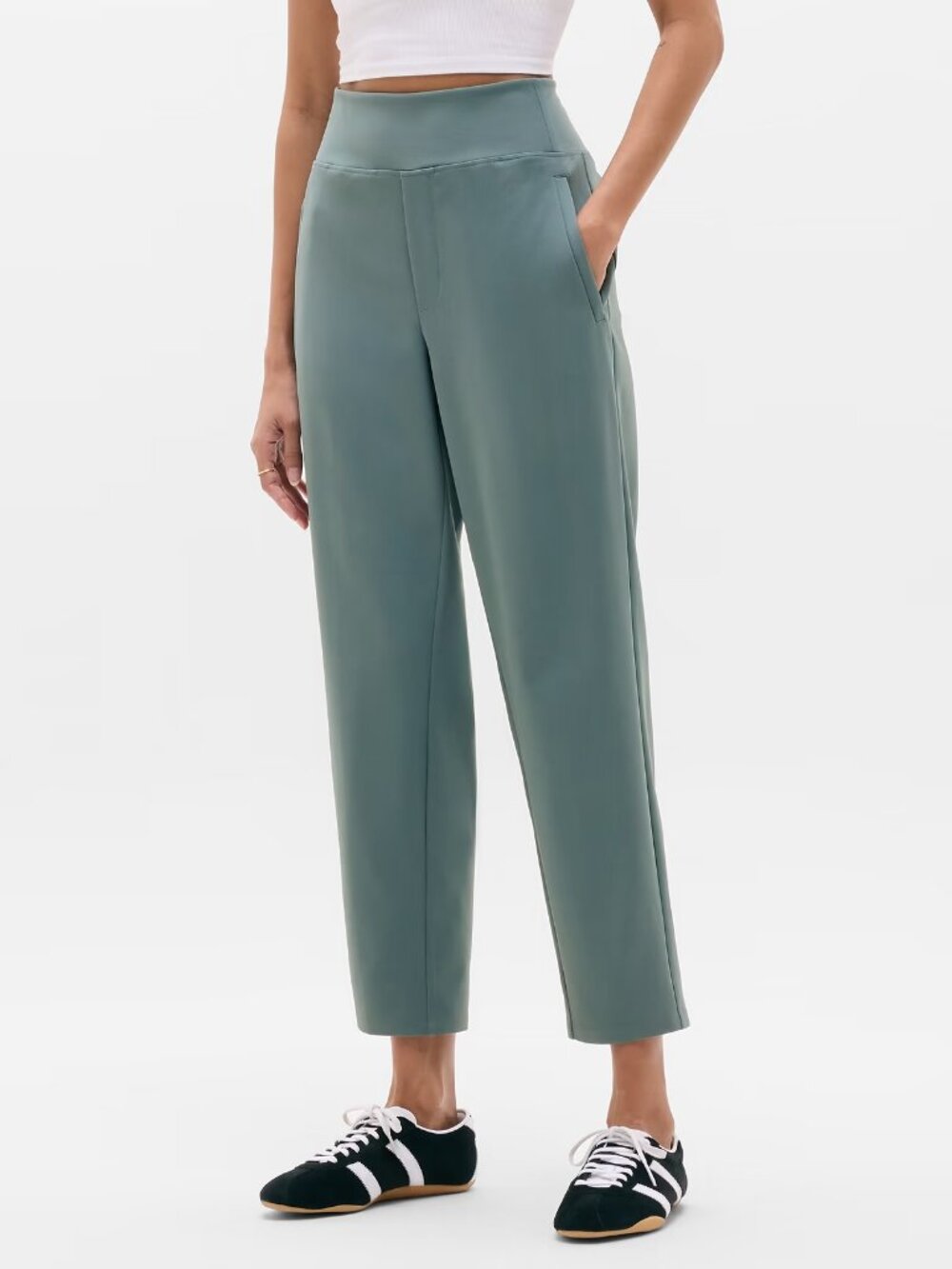 Athleta Endless High Rise Pant | Size 0 | Green
